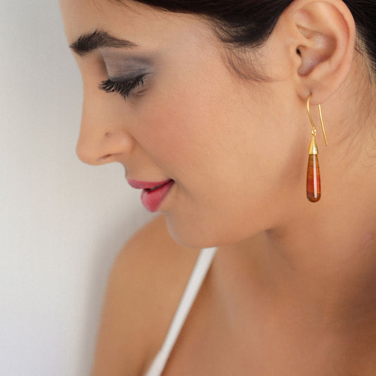 Red Jasper Dangler Drops