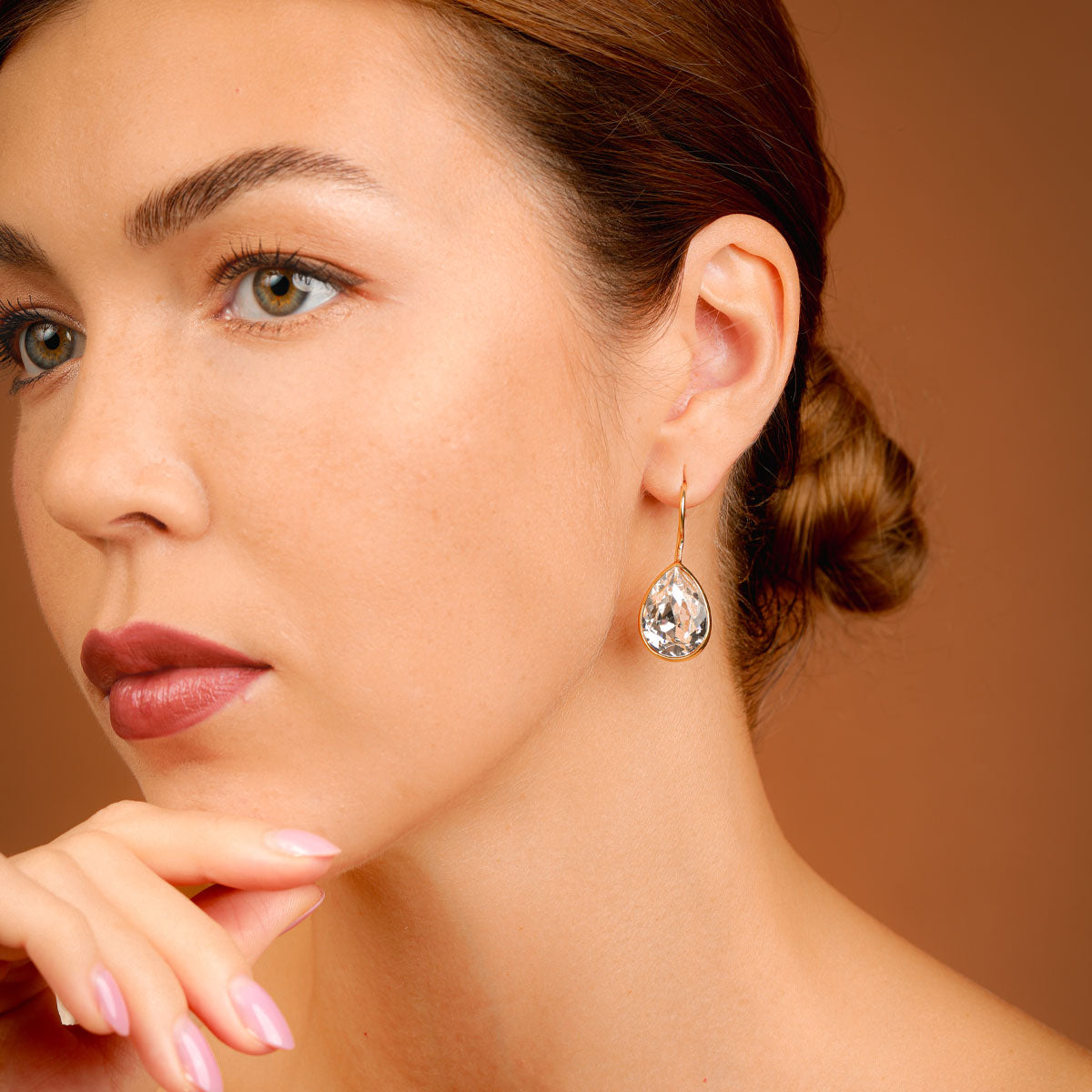 Crystal Drop Earrings