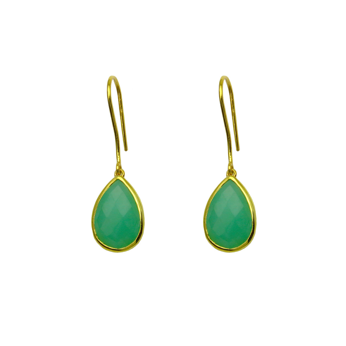 Chrysoprase Drop earrings