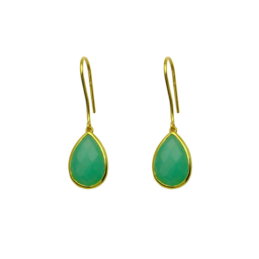 Chrysoprase Drop earrings