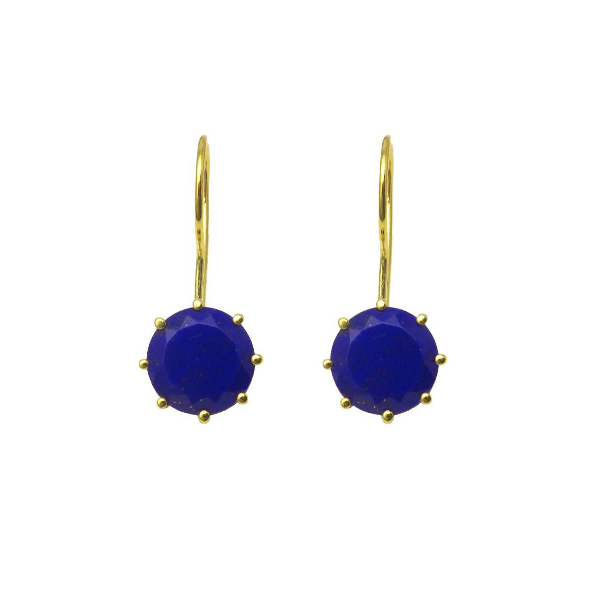 Lapiz Lazuli Simple earrings
