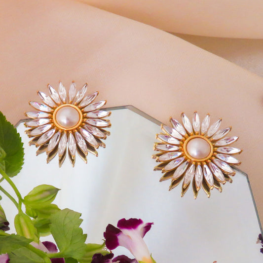Flower Stud Earrings