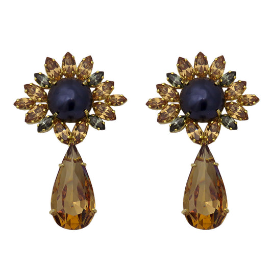 Night Flower Earrings