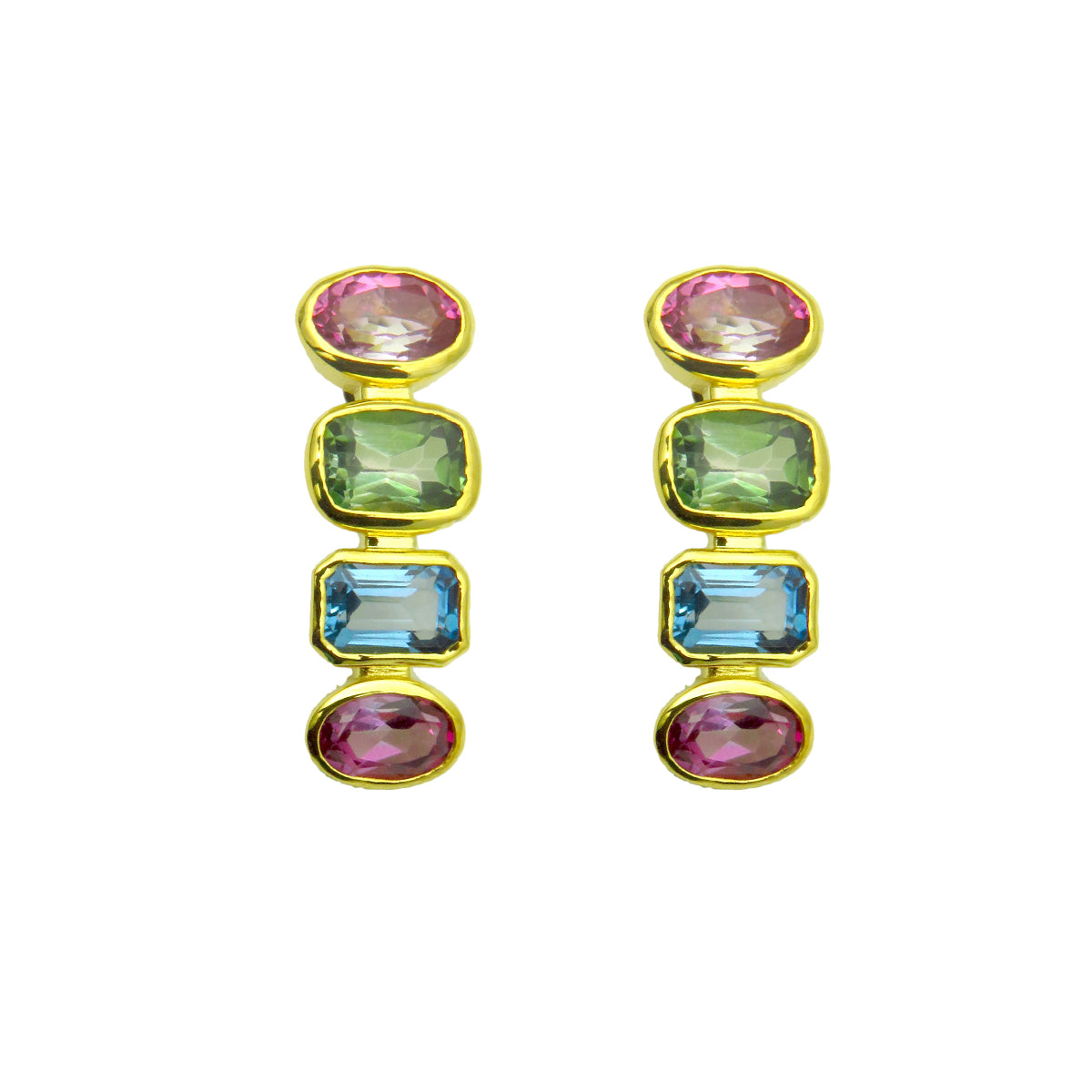 Topaz Mini Hoops