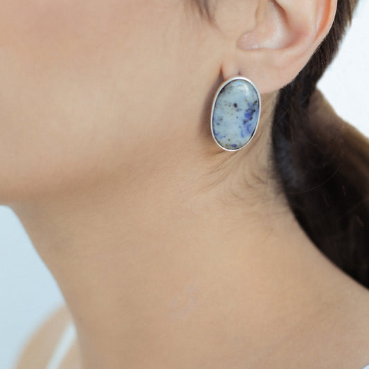 Blue Jasper Earrings