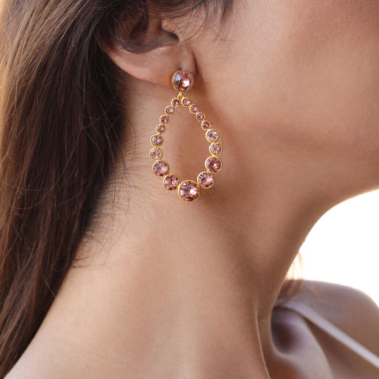 Pink Crystal Drops